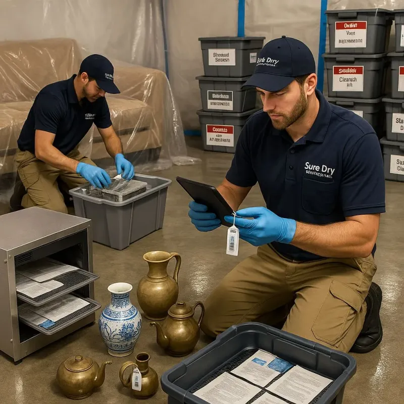 Content Protection and Restoration process in Toledo, OH